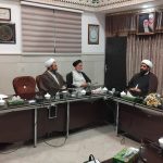 جلسه هم اندیشی با مدیر محترم مدرسه امام خمینی(ره) حوزه علمیه نجف