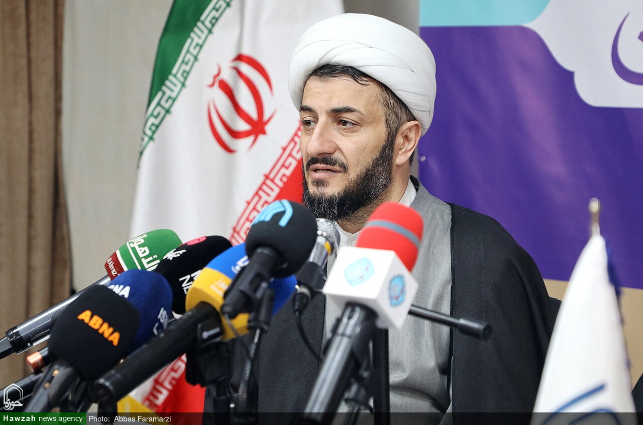 تصاویر/ نشست خبری شانزدهمین جشنواره علامه حلی و هفته پژوهش